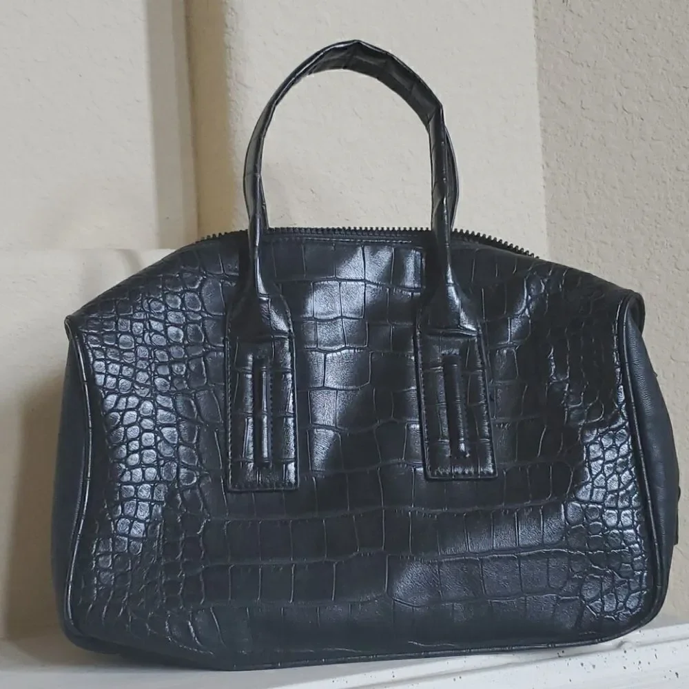 ‎FRENCH CONNECTION Black Satchel Handbag